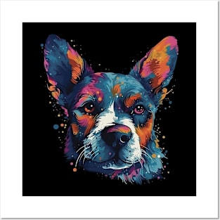 Colorful dog Posters and Art